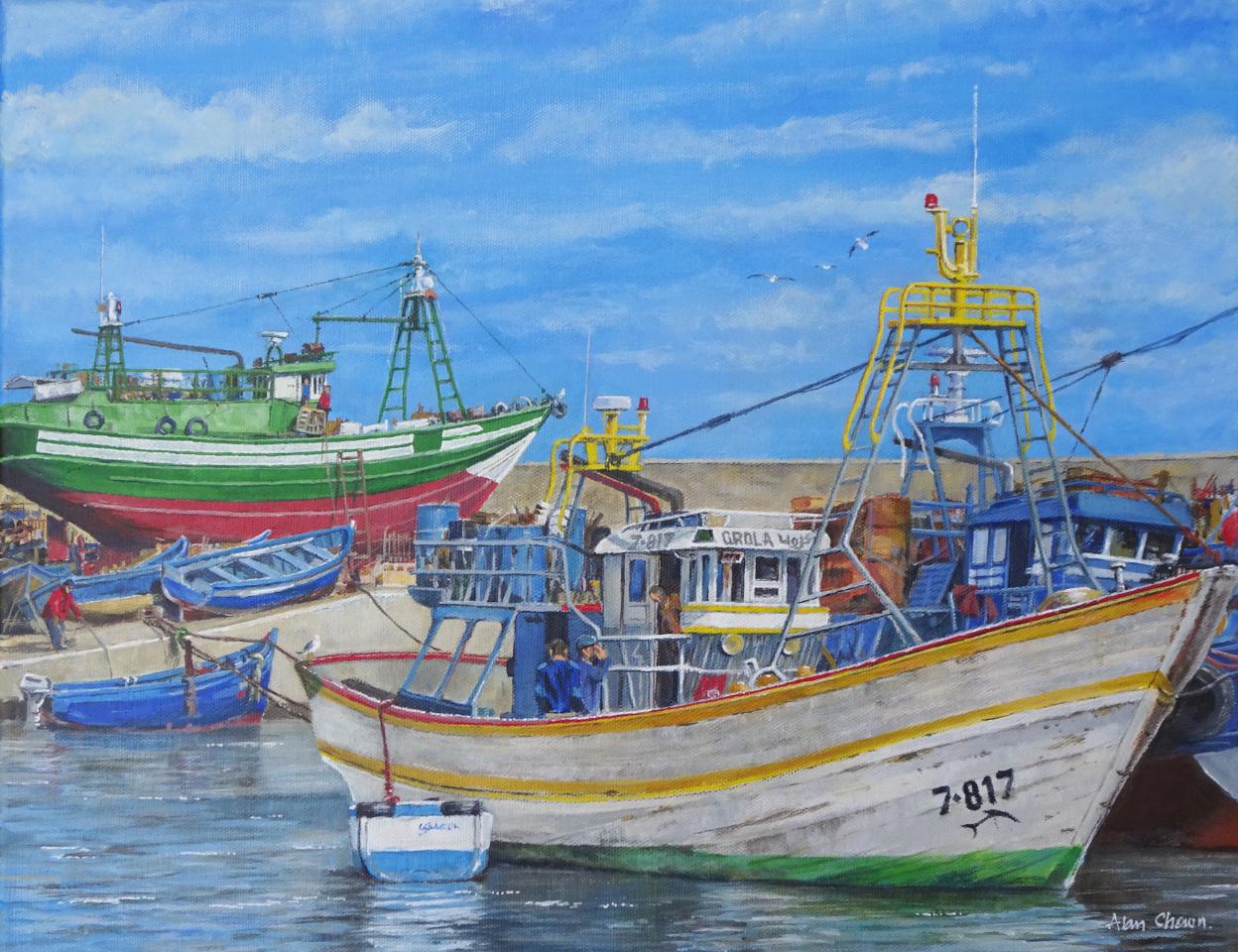 Fishing Boats at Essaouira