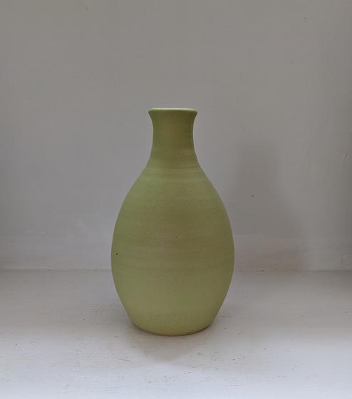 Lime Bottle Vase
