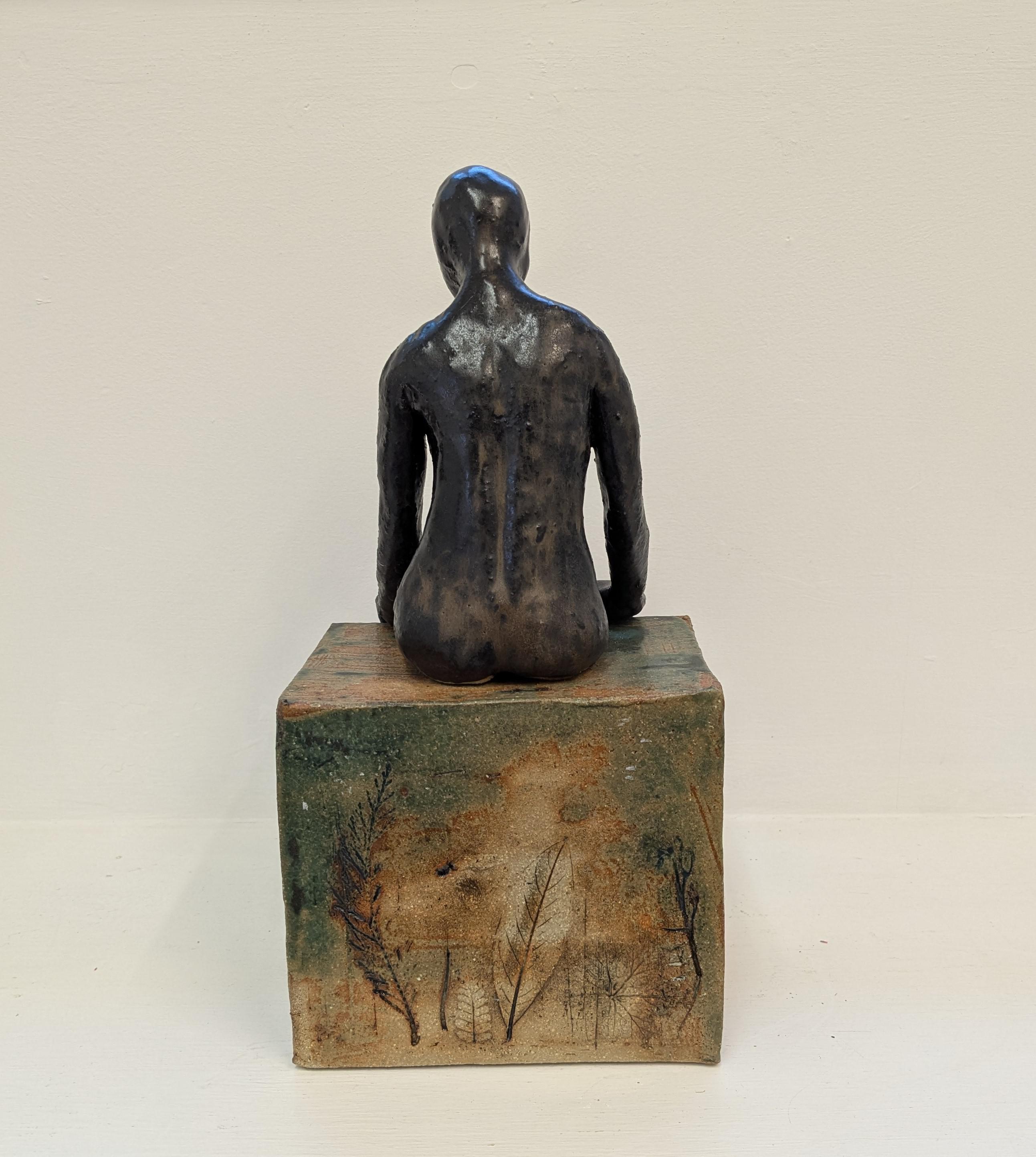 Figure on Ceramic Box