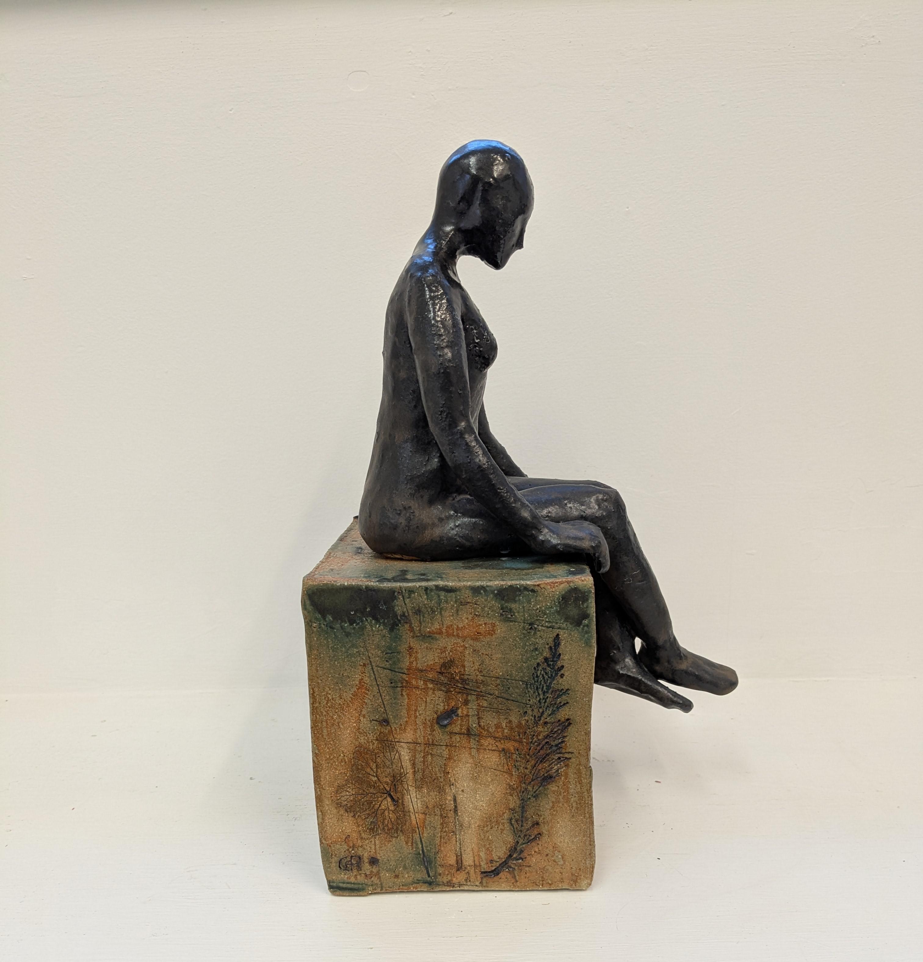 Figure on Ceramic Box