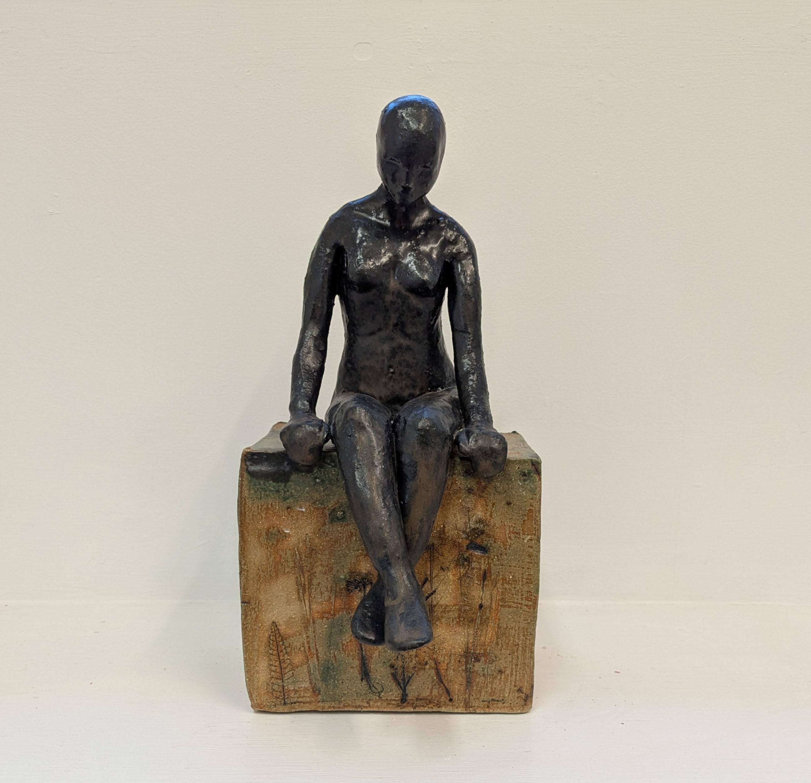 Figure on Ceramic Box