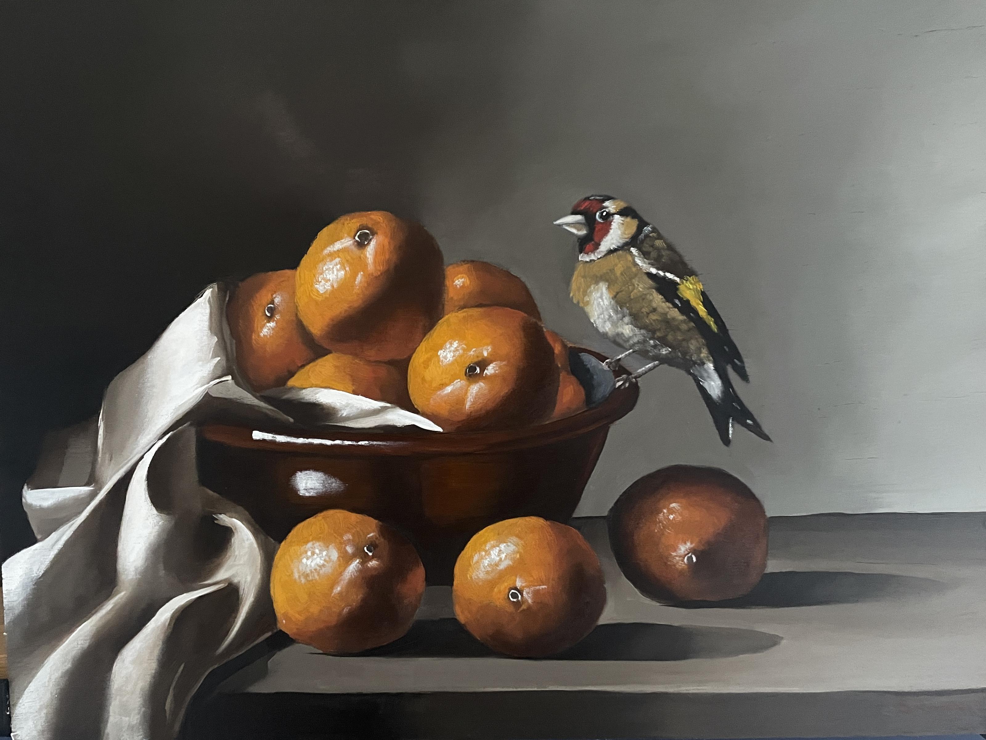 Oranges and Goldfinch