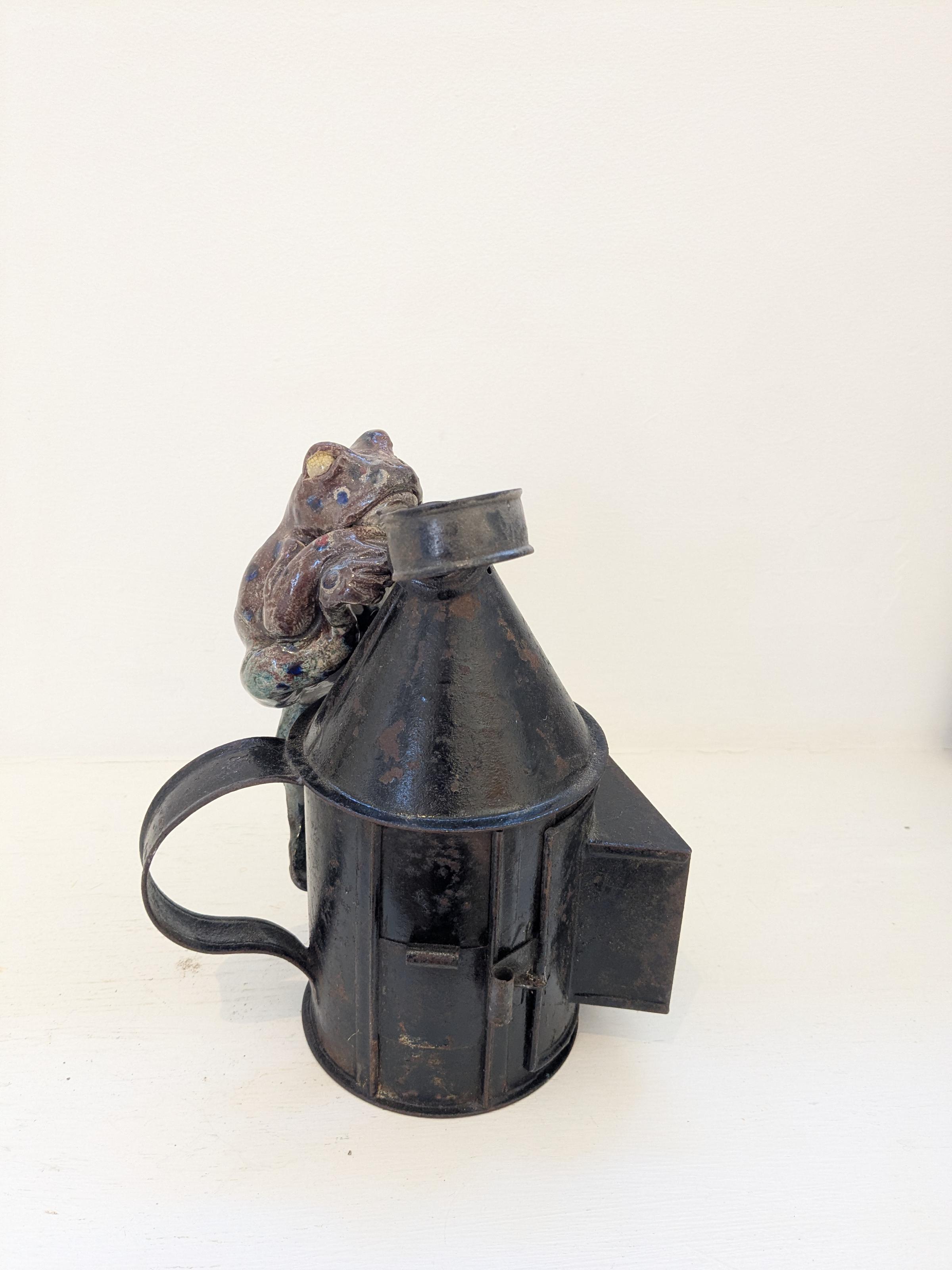 Frog on Lamp