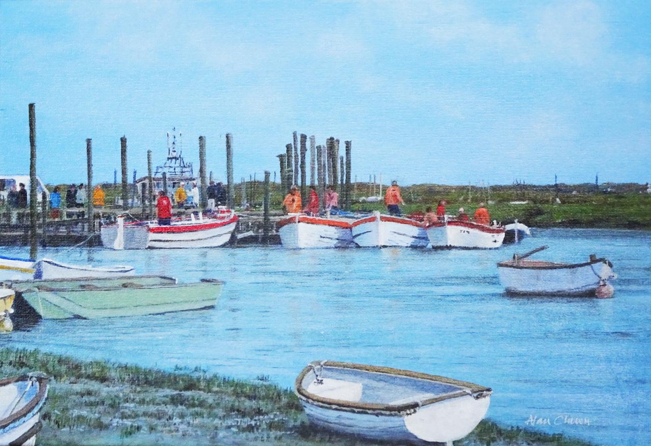 Seal Boats at Morston quay