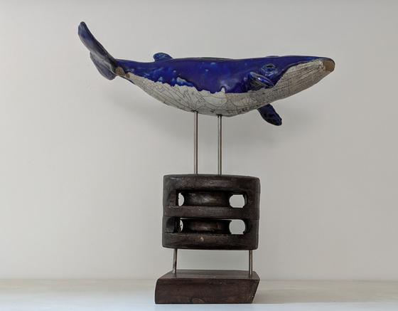 Blue Whale on Block