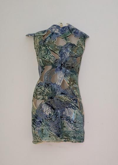 Painted Lady - wall piece