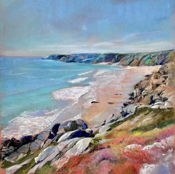 Towards Porthcurno, Cornwall