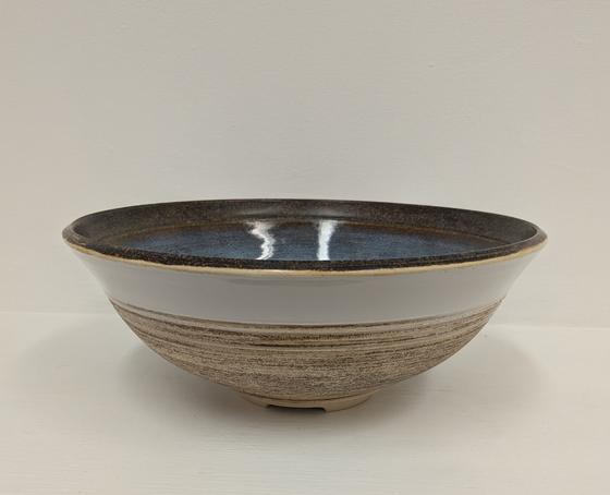 Brown Oxide / Pale Blue Bowl (11)